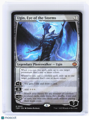 2025 Magic: The Gathering—Ugin, Eye of the Storms #1 (TDM)—Mythic Non-Foil