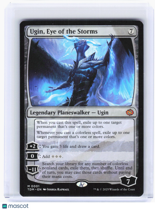 2025 Magic: The Gathering—Ugin, Eye of the Storms #1 (TDM)—Mythic Non-Foil