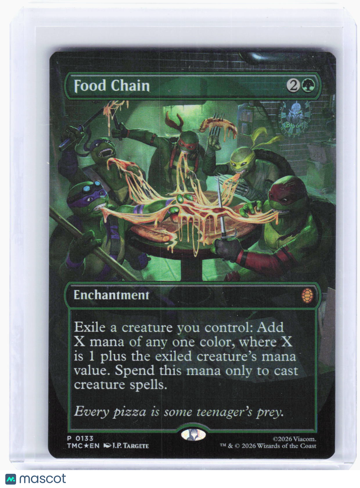2024 Magic: The Gathering—Food Chain (Borderless) #133 (TMC)—Promo Foil