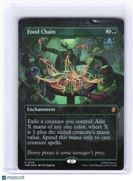 2024 Magic: The Gathering—Food Chain (Borderless) #133 (TMC)—Promo Foil