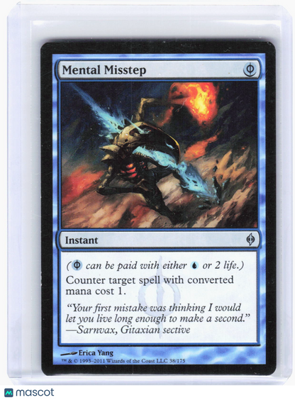 2011 Magic: The Gathering—Mental Misstep #38 New Phyrexia—Uncommon Non-Foil