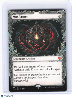 2025 Magic: The Gathering—Mox Jasper (Showcase) #325 (TDM)—Mythic Non-Foil