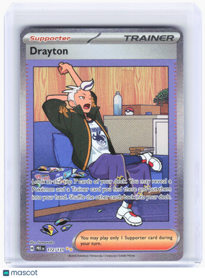 2025 Pokemon—Drayton #172 Prismatic Evolutions—Special Illustration Rare Holo