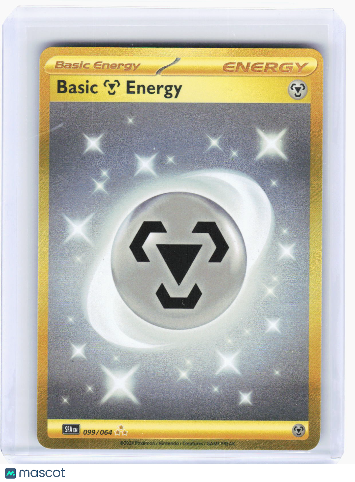 2024 Pokemon—Basic Metal Energy #99 Shrouded Fable—Hyper Rare Holo [LP]