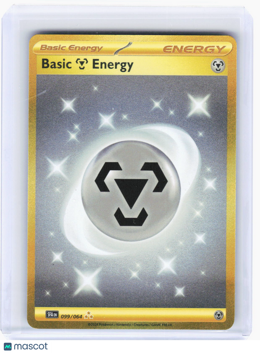 2024 Pokemon—Basic Metal Energy #99 Shrouded Fable—Hyper Rare Holo [LP]