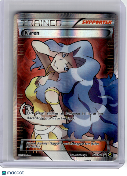 2017 Pokemon—Karen #XY177a Alternate Art Promos—Black Star Promo Holo [MP]