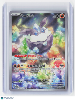 2026 Pokemon—Carbink #242/217 Ascended Heroes—Illustration Rare Foil