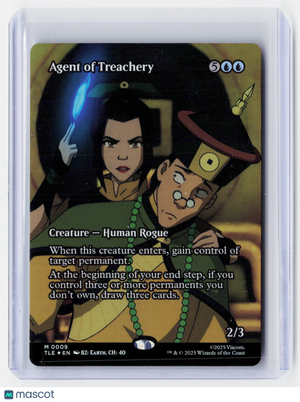 2025 Magic: The Gathering—Agent of Treachery (Borderless) #9 (TLE)—Mythic Foil