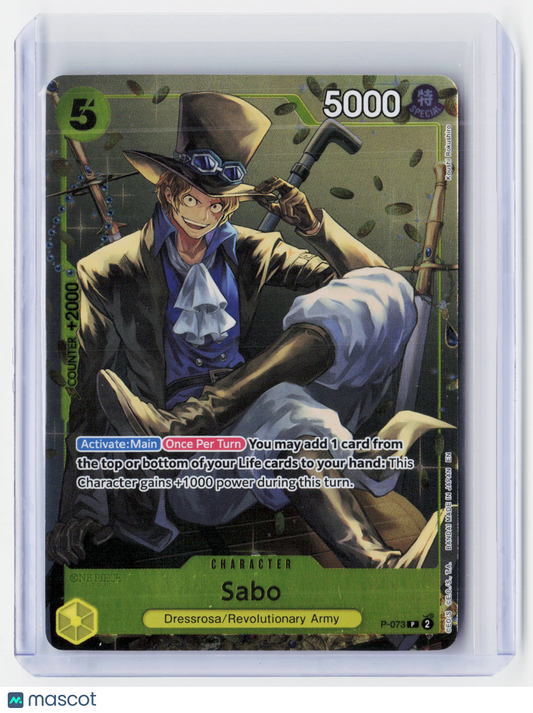 2026 One Piece Card Game—Sabo #P-073 Tin Pack Set Vol. 2— Holo