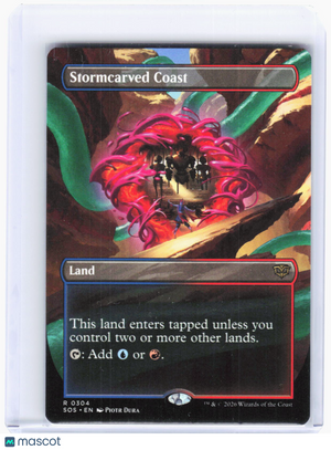 2021 Magic: The Gathering—Stormcarved Coast (Borderless) #304(SOS)—Rare Non-Foil