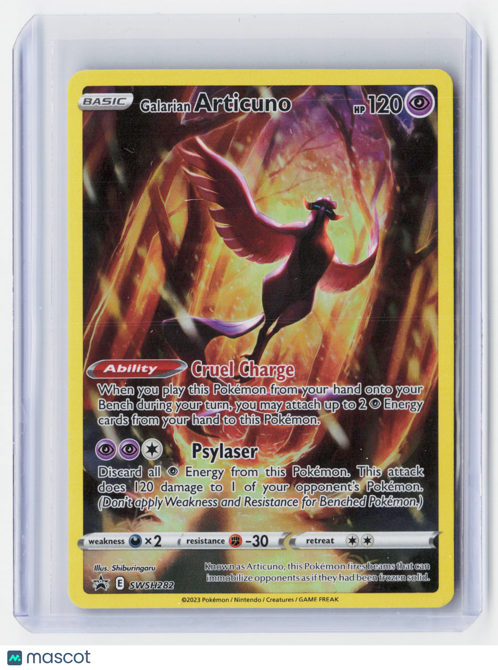2023 Pokemon—Galarian Articuno #SWSH282 Sword & Shield Promos—Foil