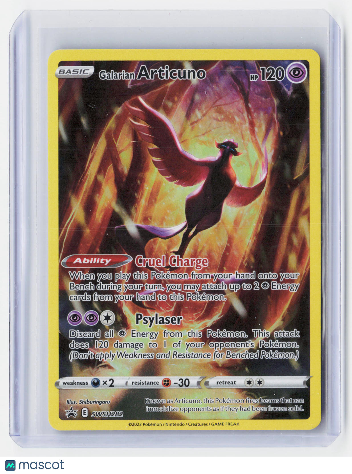 2023 Pokemon—Galarian Articuno #SWSH282 Sword & Shield Promos—Foil