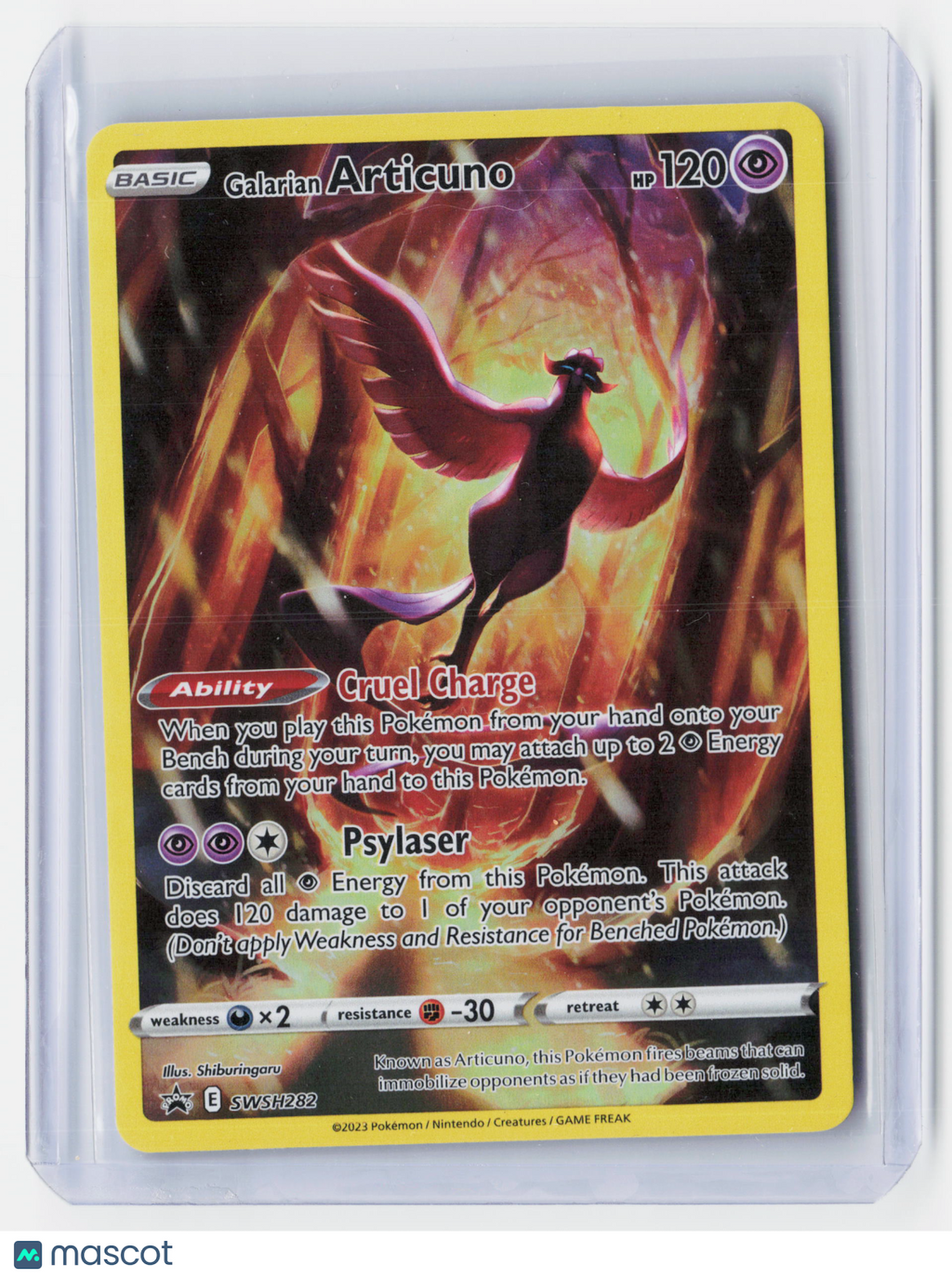 2023 Pokemon—Galarian Articuno #SWSH282 Sword & Shield Promos—Foil