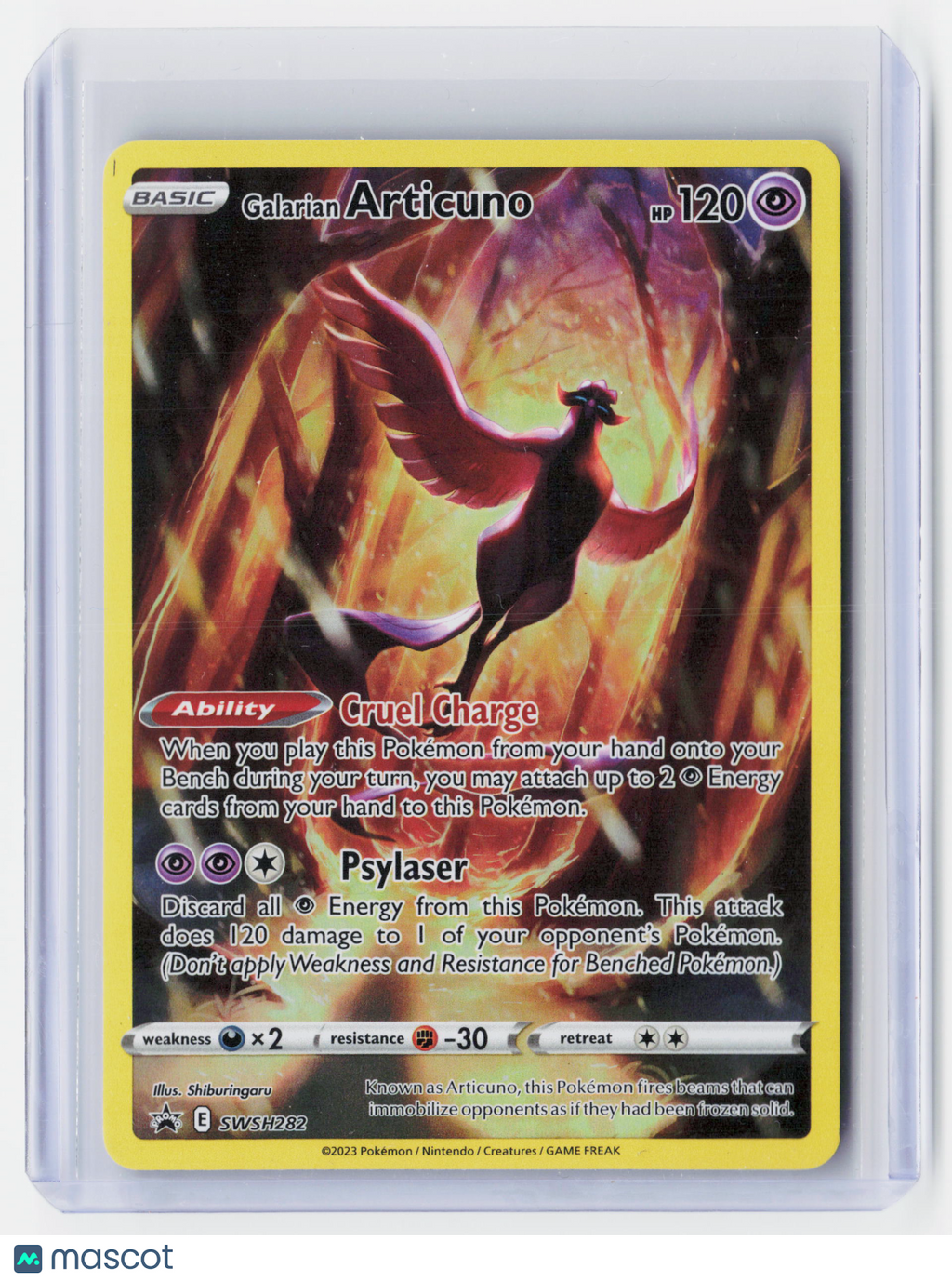 2023 Pokemon—Galarian Articuno #SWSH282 Sword & Shield Promos—Foil