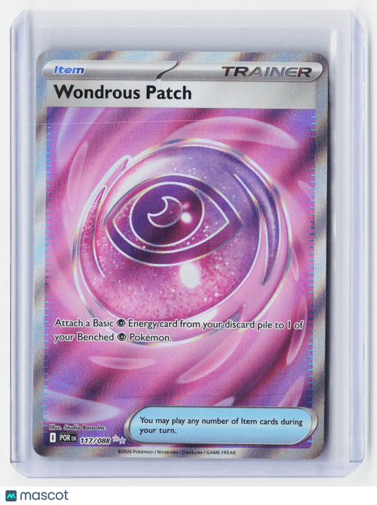 2026 Pokemon—Wondrous Patch #117/88–Ascended Heroes—Secret Rare Holo