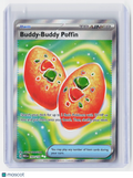 2025 Pokemon—Buddy-Buddy Poffin #167/132 Mega Evolution Base Set—Ultra Rare Holo