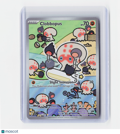 2024 Pokemon—Clobbopus #207/191-Surging Sparks—Secret Rare Holo