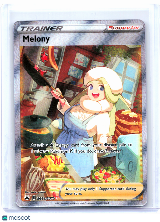 2023 Pokemon—Melony #GG64/GG70 Crown Zenith: Galarian Gallery—Ultra Rare Holo