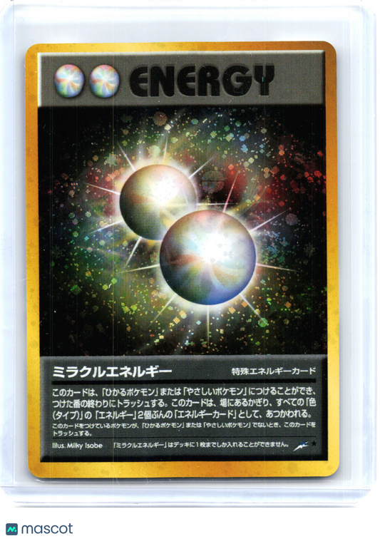 2001 Miracle Energy #Special Energy Darkness, and to Light...—Holo Rare Japanese