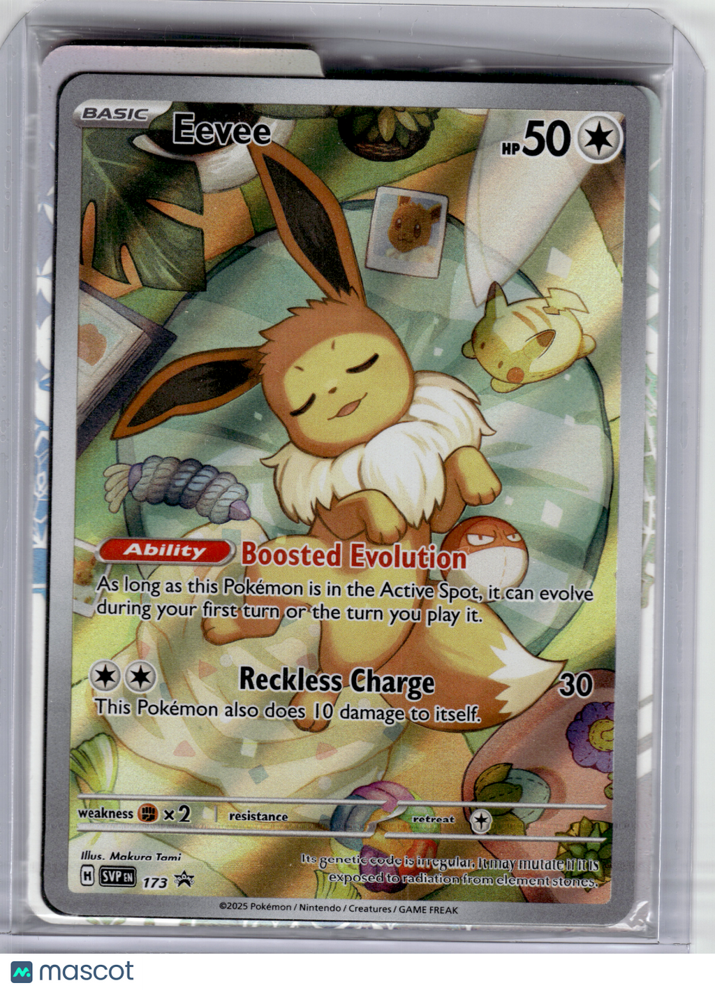 2025 Pokemon—Eevee #SVP EN 173 Scarlet & Violet—Black Star Promo Holo [Sealed]