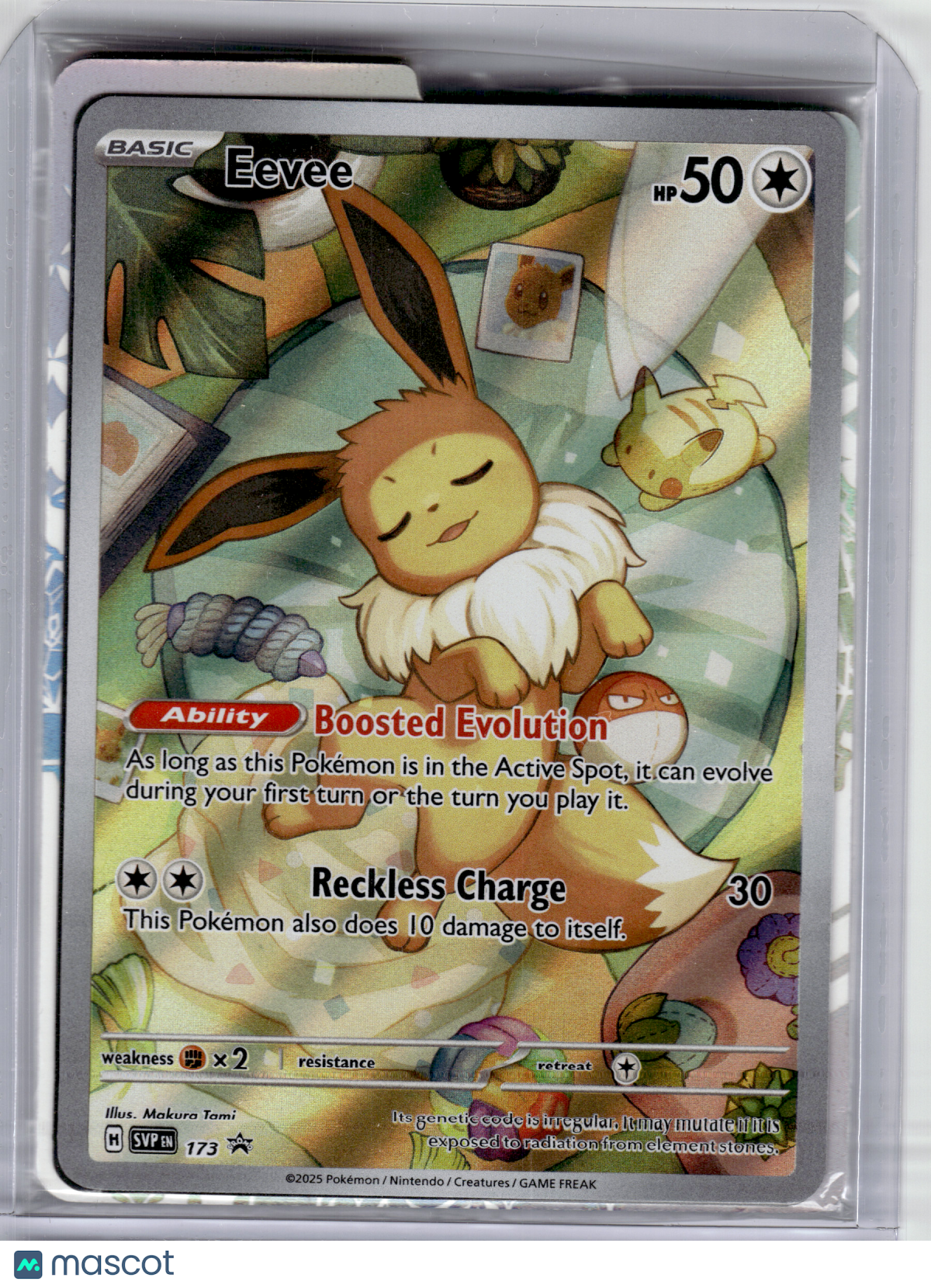 2025 Pokemon—Eevee #SVP EN 173 Scarlet & Violet—Black Star Promo Holo [Sealed]