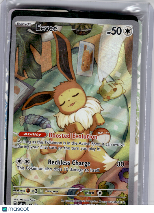 2024 Pokemon—Eevee #SVP EN 172 Scarlet & Violet—Black Star Promo Holo [Sealed]