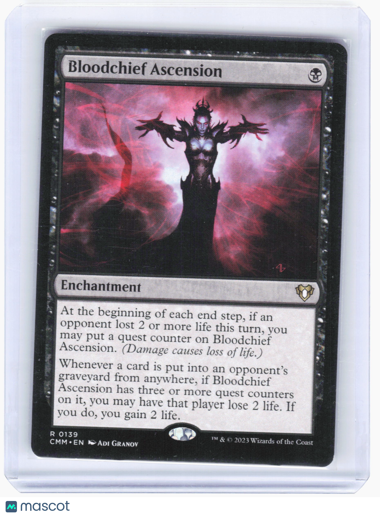 2023 Magic: The Gathering—Bloodchief Ascension #0139 Commander Masters—Non-Foil