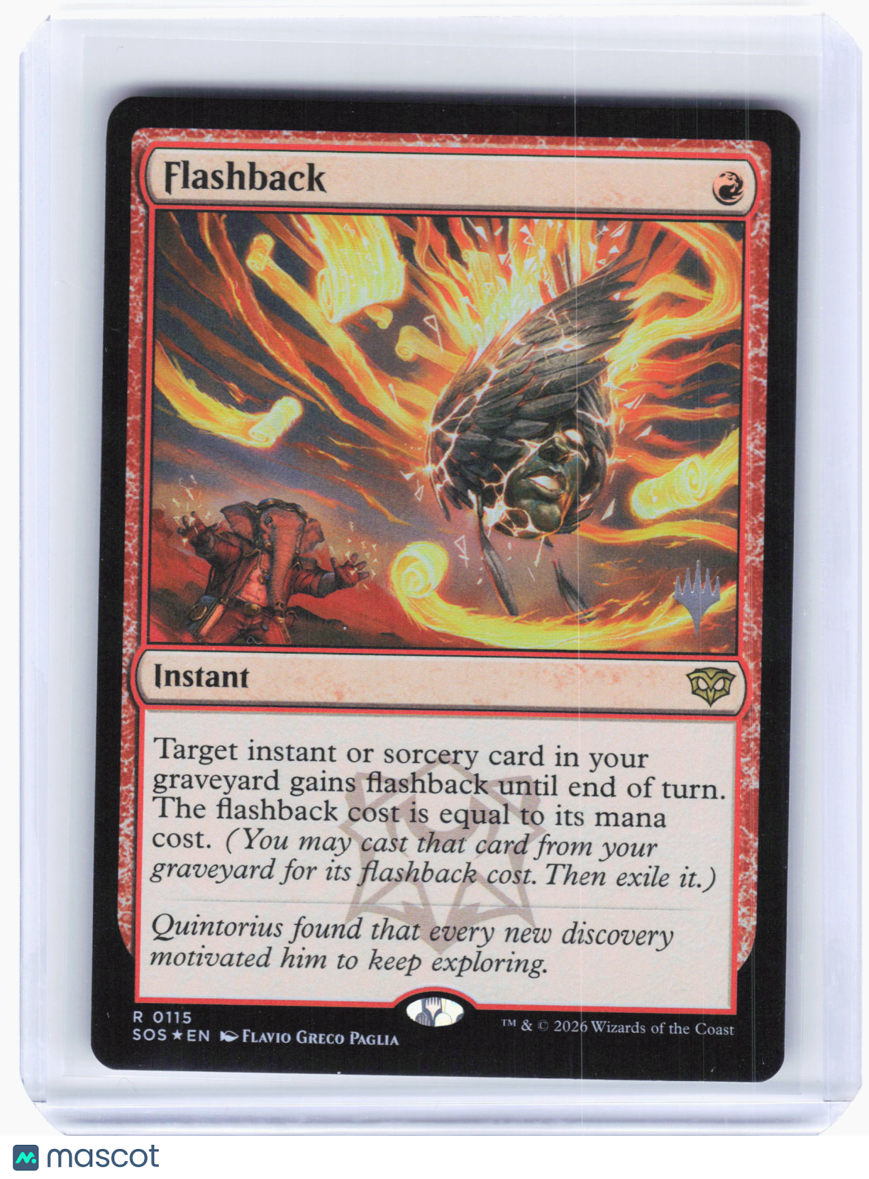 2026 Magic: The Gathering—Flashback #115 Secrets of Strixhaven—Rare Foil