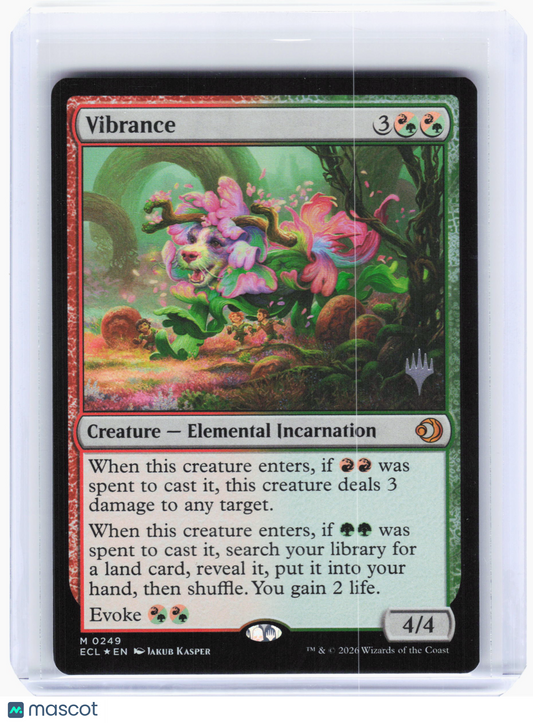 2026 Magic: The Gathering—Vibrance #249 Promo Pack: Lorwyn Eclipsed—Mythic Foil