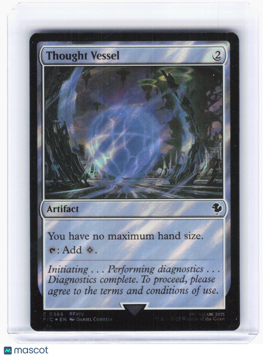 2023 Magic: The Gathering—Thought Vessel (Surge Foil) #368 (FIC)—Common Foil