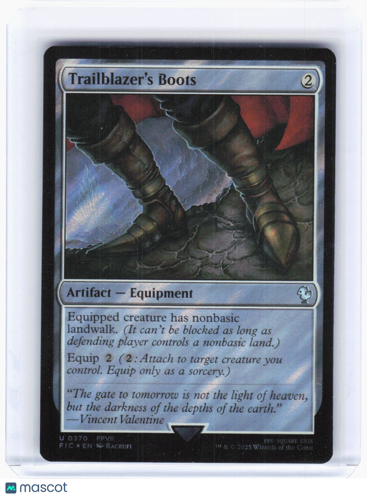 2025 Magic: The Gathering—Trailblazer's Boots (Surge Foil) #370 (FIC)—UC Foil