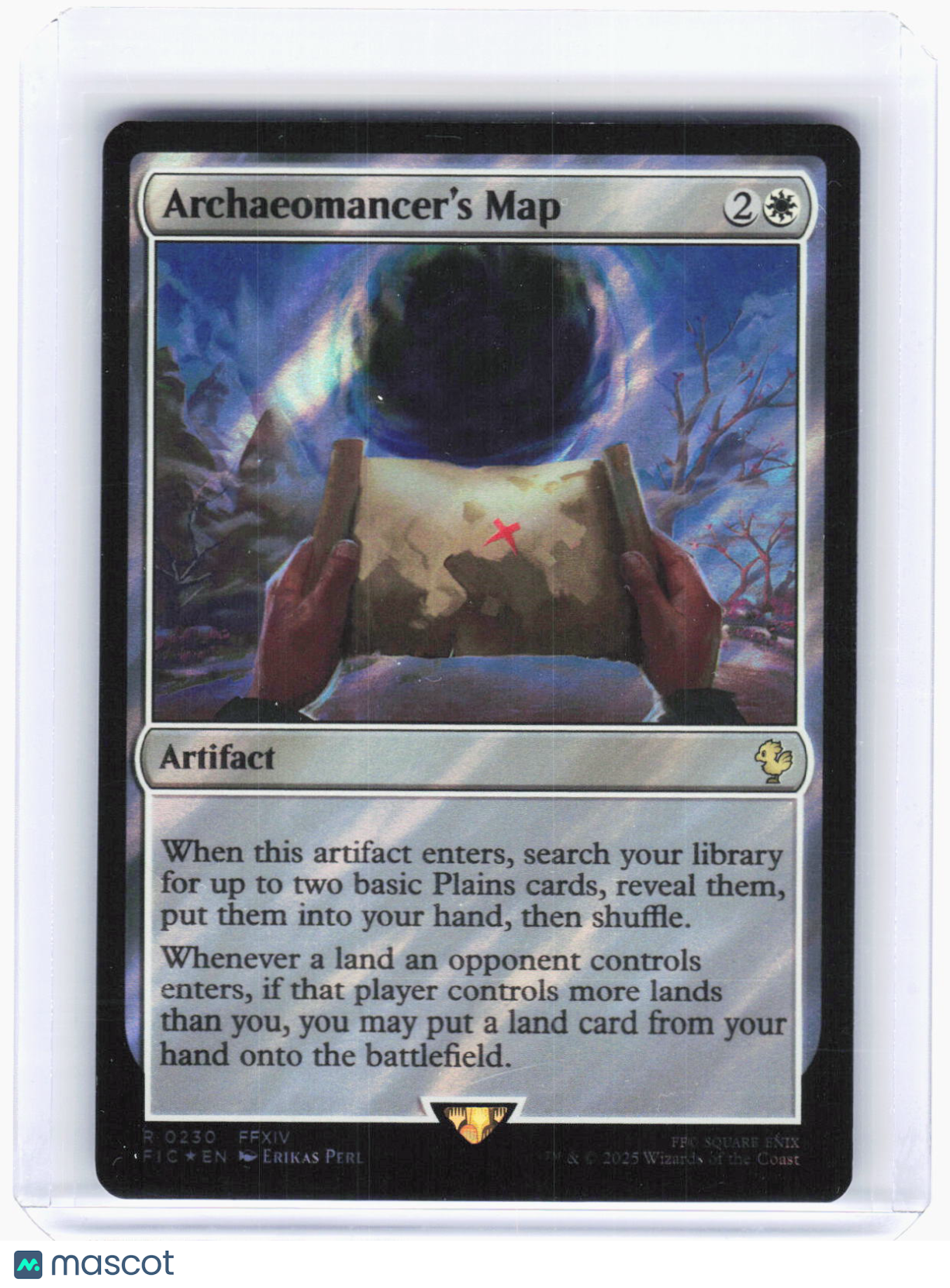 2025 Magic: The Gathering—Archaeomancer's Map (Surge Foil) #230 (FIC)—Rare Foil