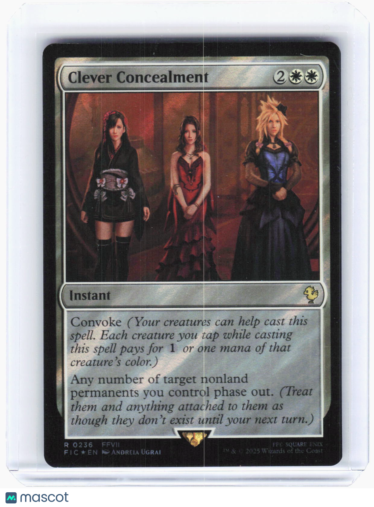 2023 Magic: The Gathering—Clever Concealment (Surge Foil) #236 (FIC)—Rare Foil