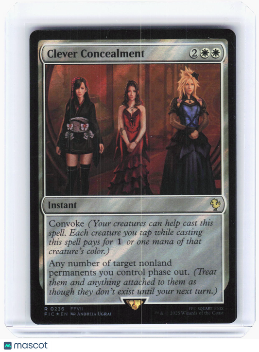 2023 Magic: The Gathering—Clever Concealment (Surge Foil) #236 (FIC)—Rare Foil