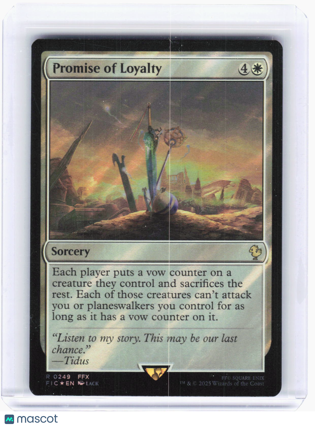 2023 Magic: The Gathering—Promise of Loyalty (Surge Foil) #249 (FIC)—Rare Foil