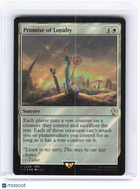 2023 Magic: The Gathering—Promise of Loyalty (Surge Foil) #249 (FIC)—Rare Foil