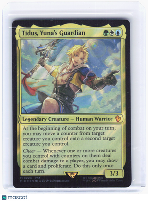 2025 Magic: The Gathering—Tidus, Yuna's Guardian #224 (FIC)—Mythic Foil