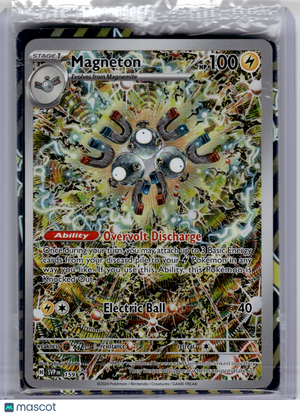 2024 Pokemon—Magneton #159 Scarlet & Violet—Black Star Promo Holo [Sealed]