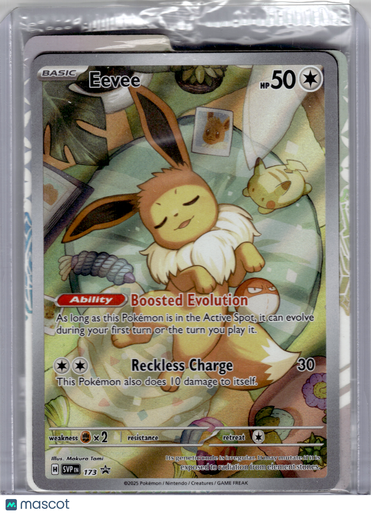 2025 Pokemon—Eevee #173 Scarlet & Violet—Black Star Promo Holo [Sealed]