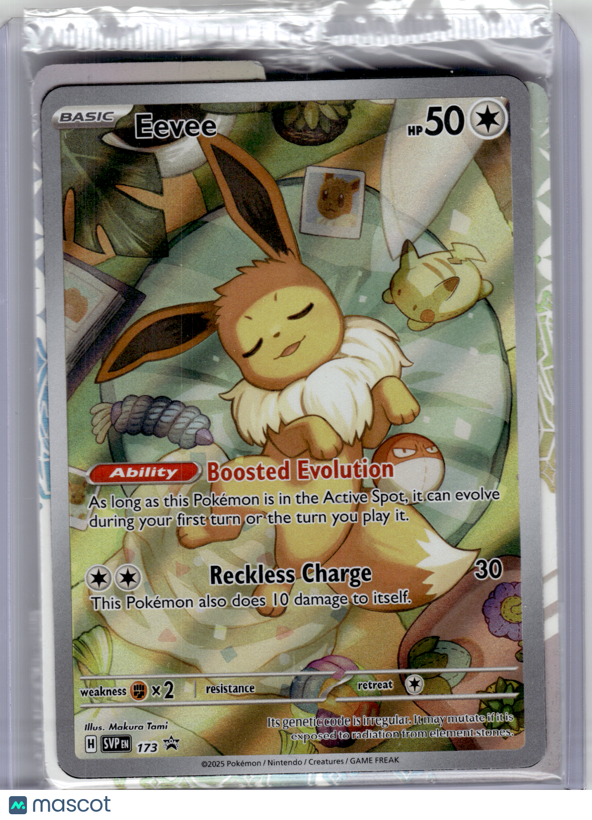 2025 Pokemon—Eevee #173 Scarlet & Violet Promo Cards—Black Star Promo [Sealed]
