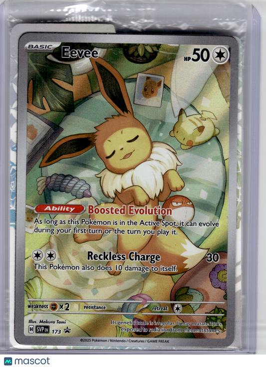 2025 Pokemon—Eevee #173 Scarlet & Violet Promo—Black Star Promo Holo [Sealed]