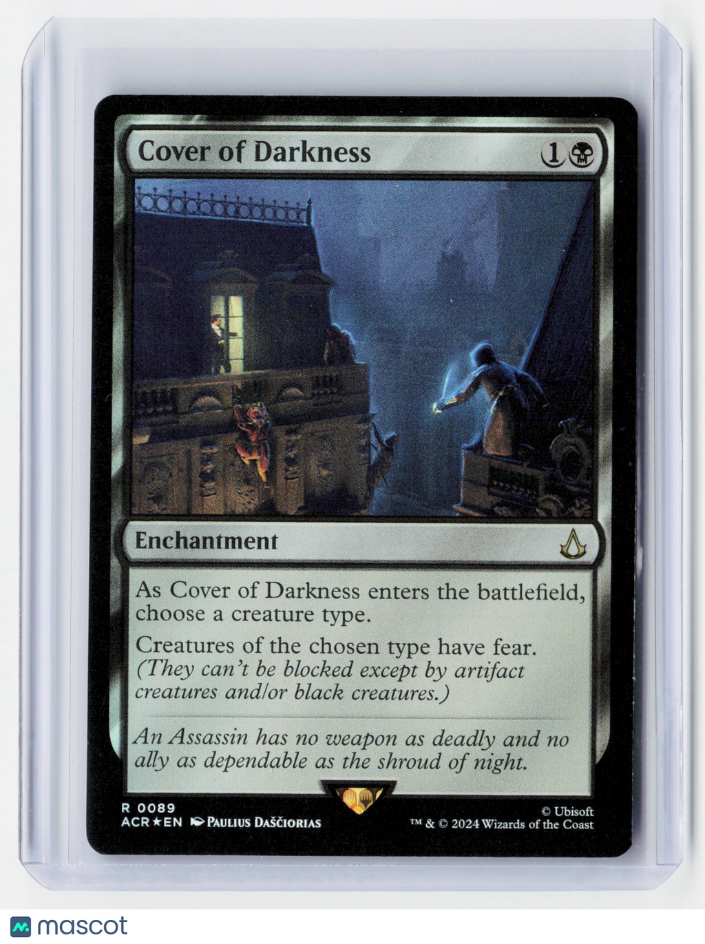 2024 Magic: TG—Cover of Darkness #0089 Assassin's Creed (ACR)—Rare Foil