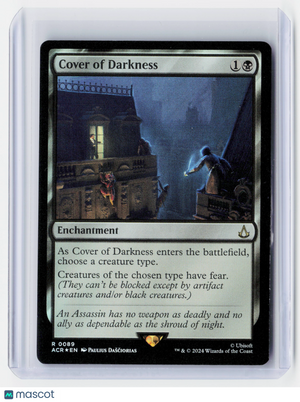 2024 Magic: TG—Cover of Darkness #0089 Assassin's Creed (ACR)—Rare Foil