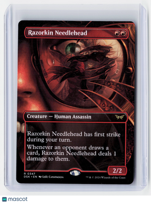 2024 Magic: The Gathering—Razorkin Needlehead (Borderless) #0347 (DSK)—R Nonfoil