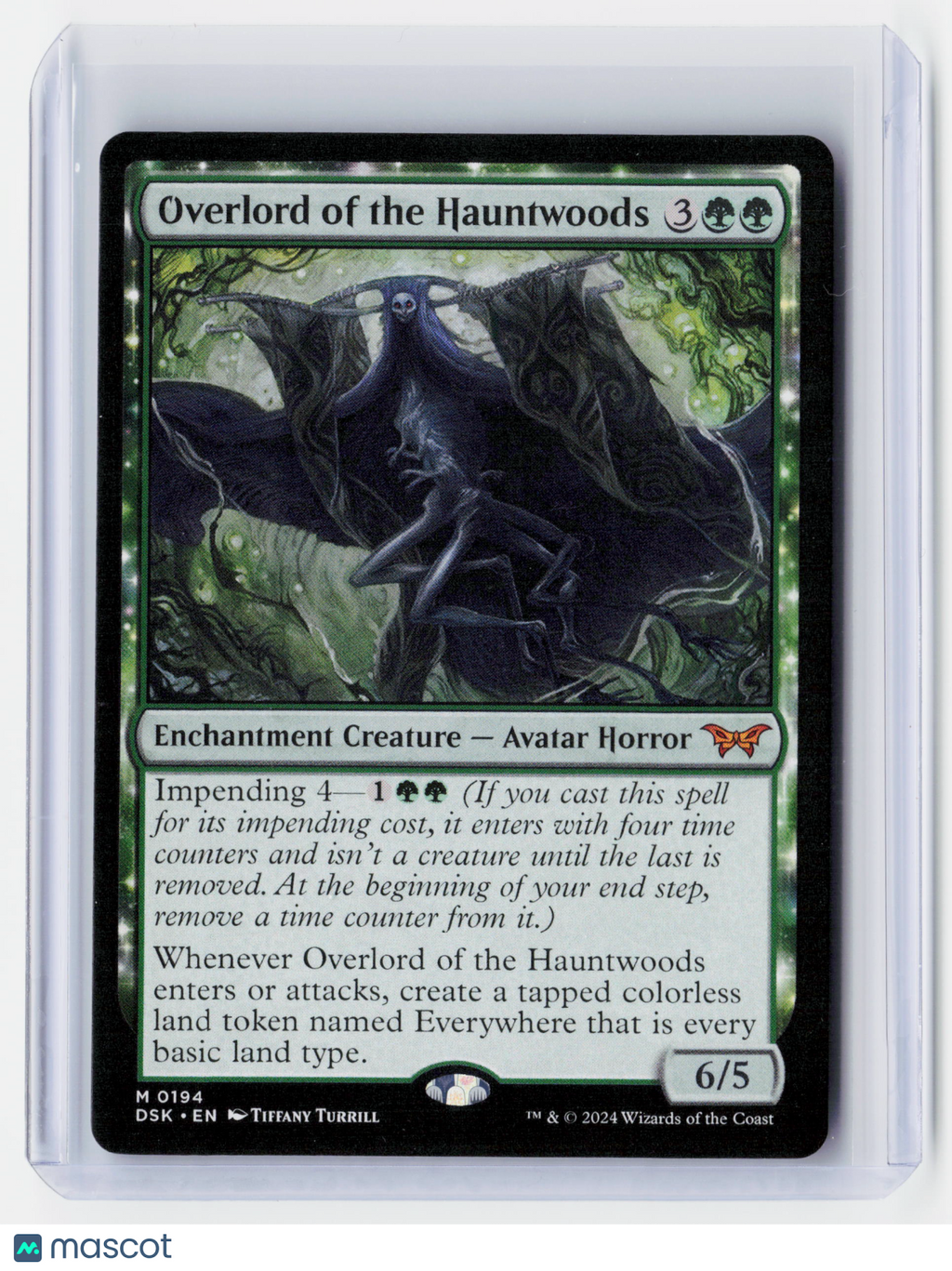 2024 Magic: The Gathering—Overlord of the Hauntwoods #0194 (DSK)—Mythic Nonfoil
