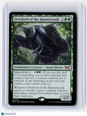 2024 Magic: The Gathering—Overlord of the Hauntwoods #0194 (DSK)—Mythic Nonfoil