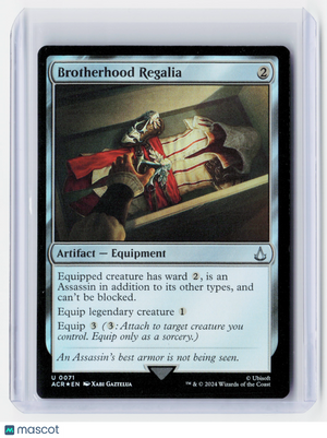 2024 Magic: The Gathering—Brotherhood Regalia #0071 Assassin's Creed (ACR)—Foil