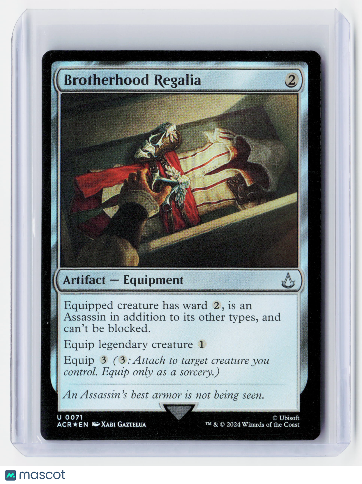 2024 Magic: The Gathering—Brotherhood Regalia #0071 Assassin's Creed (ACR)—Foil