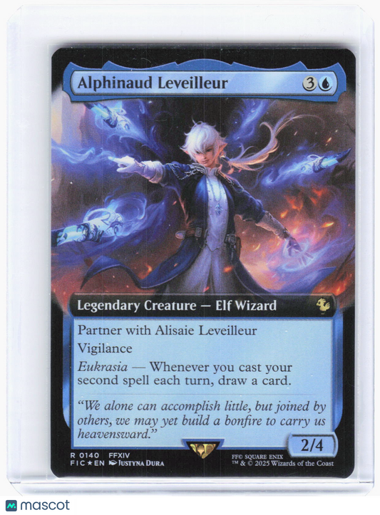 2025 Magic: The Gathering—Alphinaud Leveilleur (Ext. Art) #140 (FIC)—Rare Foil