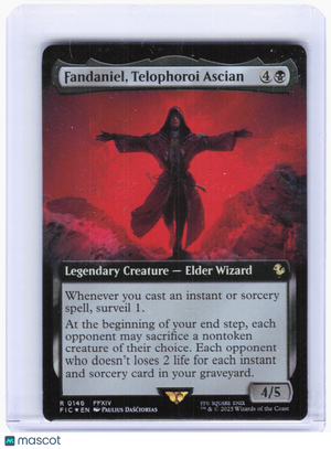 2025 Magic: The Gathering—Fandaniel, Telophoroi Ascian #146 (FIC)—Rare Foil